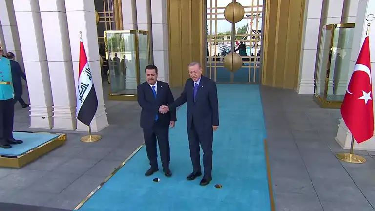 Erdoğan, Irak Başbakanı Sudani'yi Karşıladı